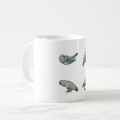 Papageienpackung Kaffeetasse (Vorderseite Links)