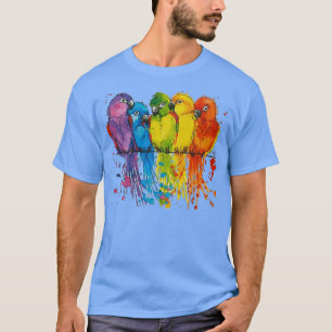 Papageienpapagei-Papageienliebhaber 1 T-Shirt