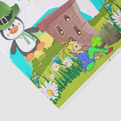 Papageienpinguin Seidenpapier (Ausschnitt)