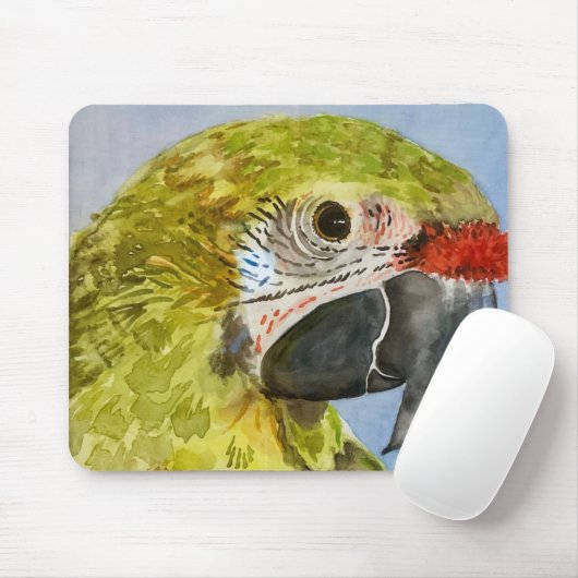 Papageienpolster Mousepad (Mit Mouse)