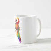 Papageientasse Kaffeetasse (VorderseiteRechts)