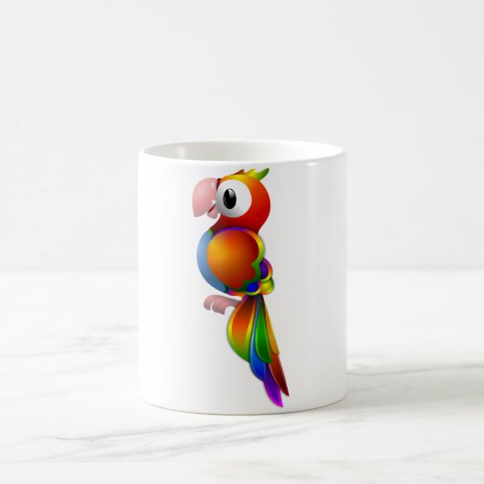 Papageientasse Kaffeetasse (Mittel)