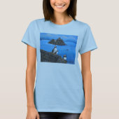 Papageientaucher bei Skellig Michael Irland T-Shirt (Vorderseite)