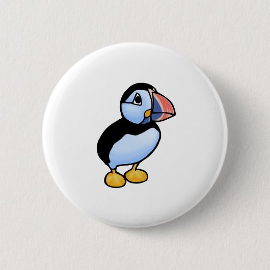 Papageientaucher Button (Vorderseite)