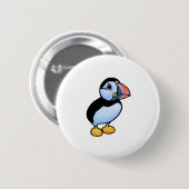 Papageientaucher Button (Vorne & Hinten)