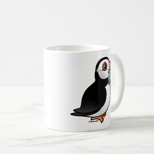 Papageientaucher-Fähigkeit Kaffeetasse (VorderseiteRechts)