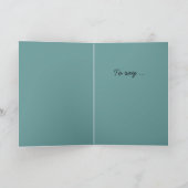 Papageientaucher-Gruß-Karten Karte (Innenseite)