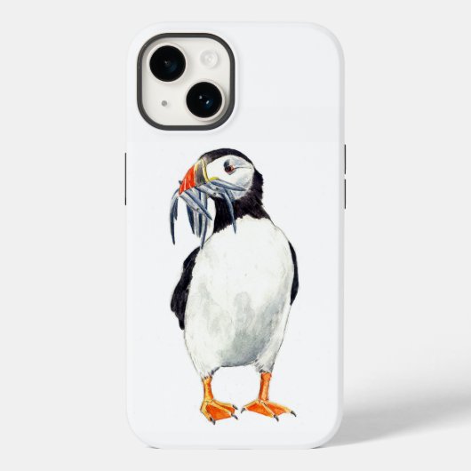 Papageientaucher-Handyhülle / -abdeckung Case-Mate iPhone Hülle (Rückseite)