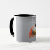 Papageientaucher Hauptisland Tasse (Vorderseite Links)