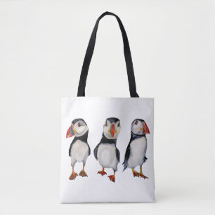 Papageientaucher im September Tasche