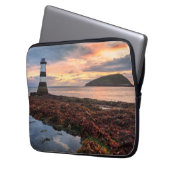 Papageientaucher-Insel des Penmon Laptopschutzhülle (Vorderseite Links)
