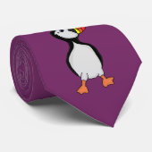 Papageientaucher Krawatte (Gerollt)