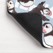 Papageientaucher Mousepad (Ecke)