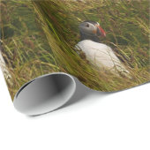 Papageientaucher-Packpapier Geschenkpapier (Rolleneckpunkt)