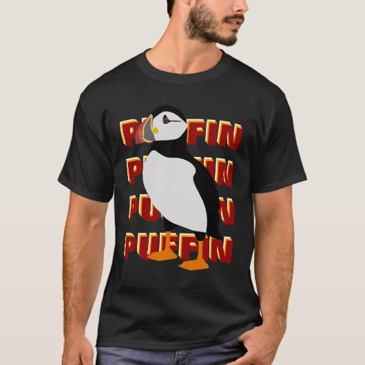 Papageientaucher T-Shirt (Vorderseite)