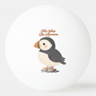 Papageientaucher-Tragetasche Tischtennisball