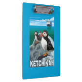 Papageientaucher u. Kreuzschiff - Ketchikan, Klemmbrett (Rechts)