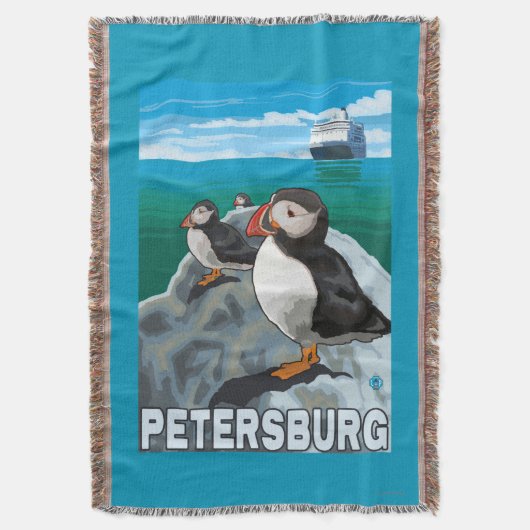 Papageientaucher u. Kreuzschiff - Petersburg, Decke (Vorderseite Vertikal)