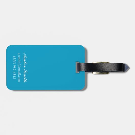 Papageientaucher u. Kreuzschiff - Sitka, Alaska Gepäckanhänger (Rückseite horizontal)