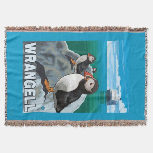 Papageientaucher u. Kreuzschiff - Wrangell, Alaska Decke (Vorderseite)