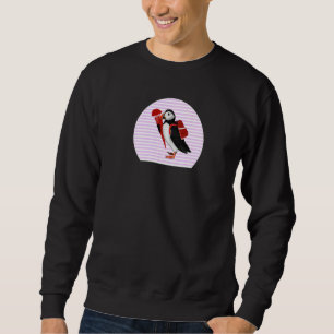 Papageientaucher Vogel Erster Tag In Der Schule Vo Sweatshirt