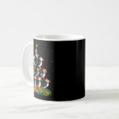 Papageientaucher Vogel Weihnachtsbaum Geschenk San Kaffeetasse (Vorderseite Links)