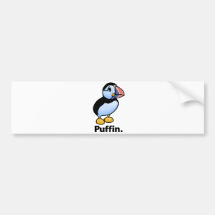 PapageientaucherPuffin. Autoaufkleber