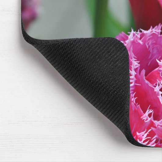 Papageientulis Mousepad (Ecke)