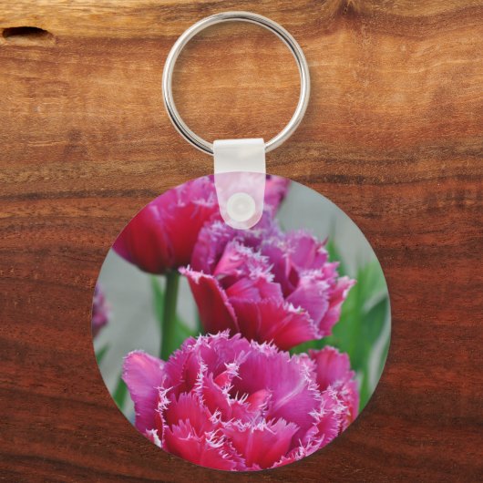 Papageientulis Schlüsselanhänger (Vorderseite)