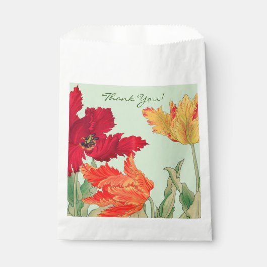 Papageientuppe Geschenktütchen (Vorderseite)