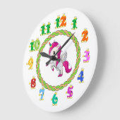 Papageienuhr Große Wanduhr (Winkel)