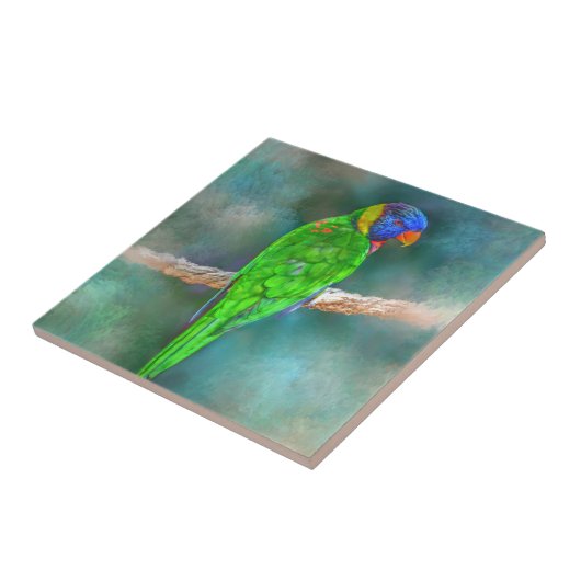 Papageienvogel 80 fliese (Seite)