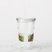 Papageienvögel Acryltrinkbecher (Links)