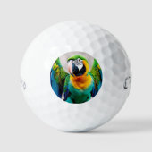 Papageienvogel Golfball (Vorderseite)