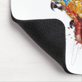Papageienvögel Mousepad (Ecke)