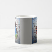 Papageienvogelausbruch Kaffeetasse (Mittel)