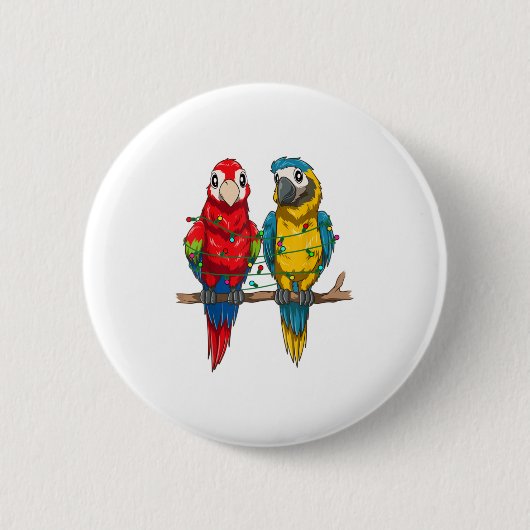 Papageienweihe Button (Vorderseite)