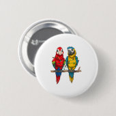 Papageienweihe Button (Vorne & Hinten)
