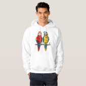 Papageienweihe Hoodie (Vorne ganz)