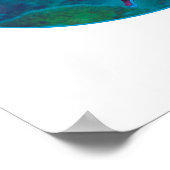 Papageifisch Unterwasserfoto - Fotodesign | Poster (Ecke)