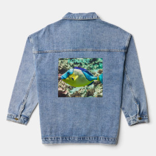 Papageifisch von Bonaire Jeansjacke