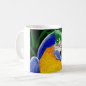 Papageitasse Kaffeetasse (Vorderseite Links)