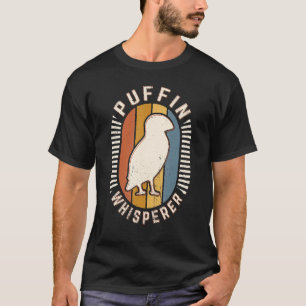 Papageitaucher-Flüsterer Vintage Klassiker Retro T T-Shirt