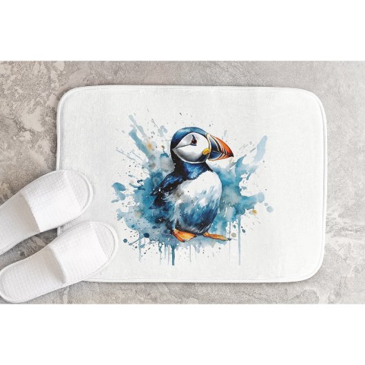 Papageitaucher Splash Badematte