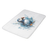 Papageitaucher Splash Badematte (Schrägansicht)