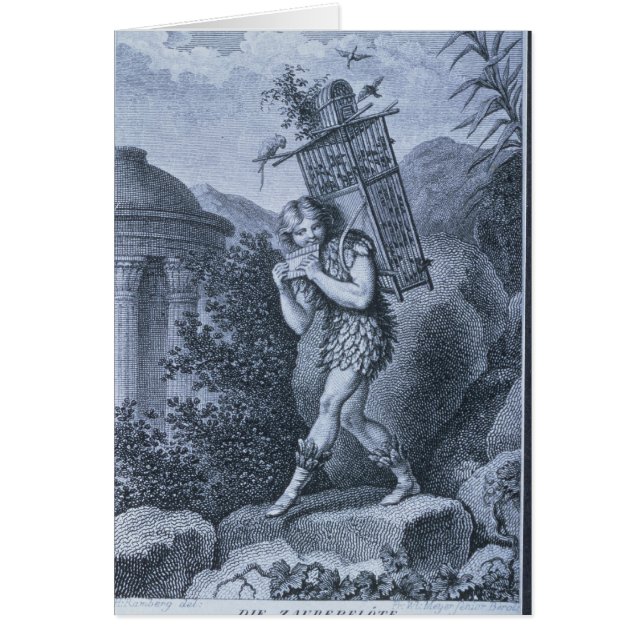 Papageno: "Ich bin das birdcatcher (Vorne)
