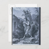 Papageno: "Ich bin der Vogelfänger Postkarte (Vorne/Hinten)