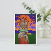 Papageno oder der Vogelfänger Postkarte (Stehend Vorderseite)