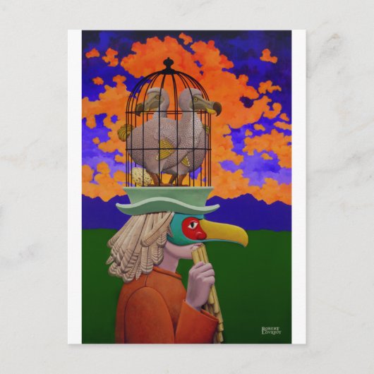 Papageno oder der Vogelfänger Postkarte (Vorderseite)