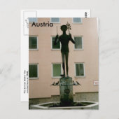 Papageno oper The Magic Flute, Salzburg, Österreic Postkarte (Vorne/Hinten)